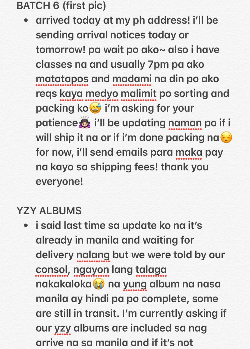 DAWNSHOP_PH's tweet photo. #DAWN_UPDATES
hi! updates for today! pls read po~ don’t hesitate to dm or email us if you have questions! i’ll lapag din po later yung svt in the soop pob photocards! 7:30pm po lapag ko~ see you <33 thank you everyone for your patience and understanding🙇🏻♀️♥️ https://t.co/8vEvXP2pgQ