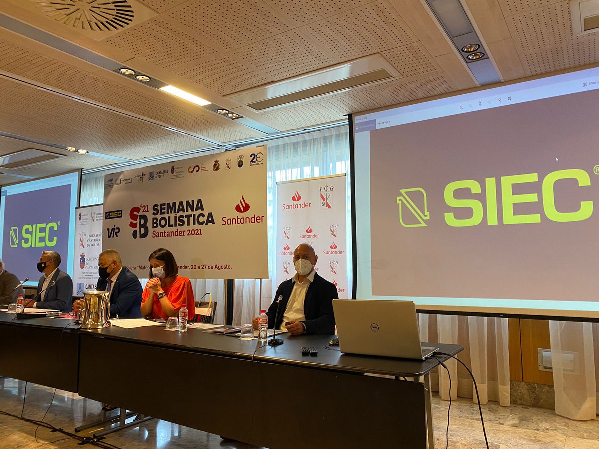 Presentación de la Semana Bolística que se celebra en Santander del 20 al 27 de Agosto. <a href="/siecsa/">Grupo SIECSA</a> como cada año patrocinador del Torneo del Millón 🎳 #santander #cantabria #torneodelmillon #semanabolistica