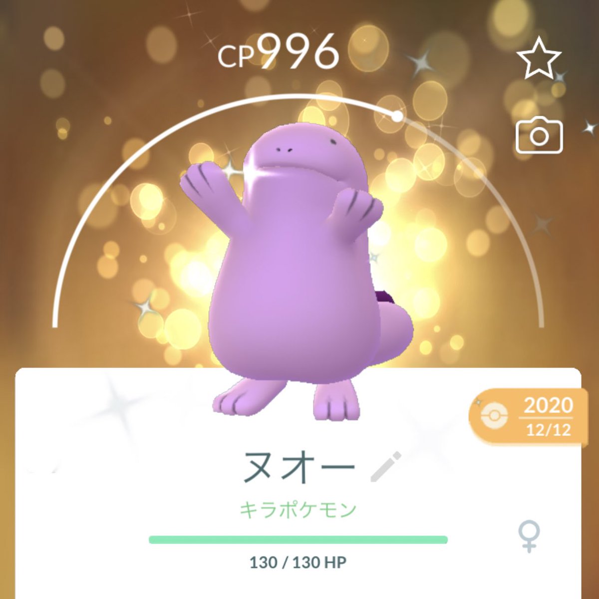 ゅな 急遽キラトレありがとうございました 色違いヌオーちゃん ポケモンgo キラトレ ゅな 急遽キラトレありがとうございました 色違いヌオーちゃん ポケモンgo キラトレ