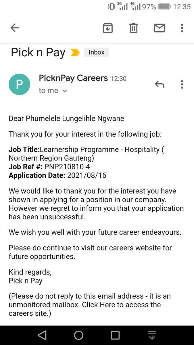 ShimizuMei_'s tweet photo. If I had a rand for everytime I receive this kinda an email, I would be a millionaire by now 😢 https://t.co/SN0JZuYWoS