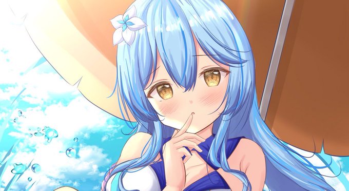 水着のラミィちゃん〜 #LamyArt 