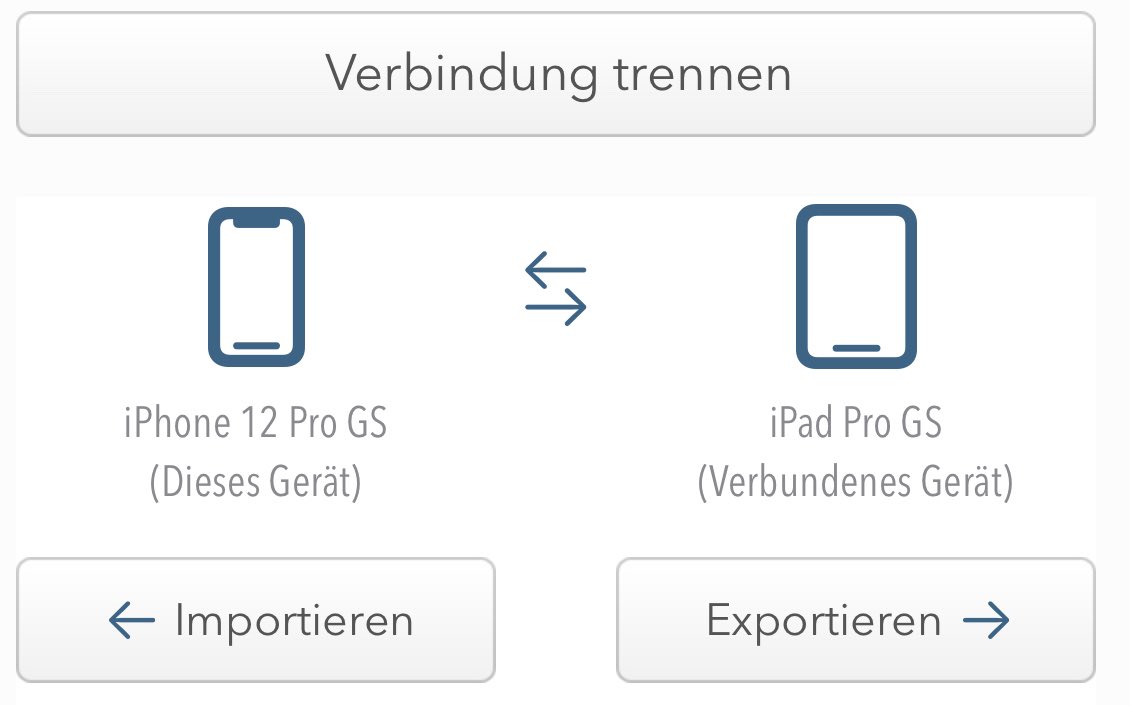 Keine Cloud nutzen wollen/dürfen?Neu: WLAN Sync zukünftig auch zwischen iOS Geräten direkt möglich 😎