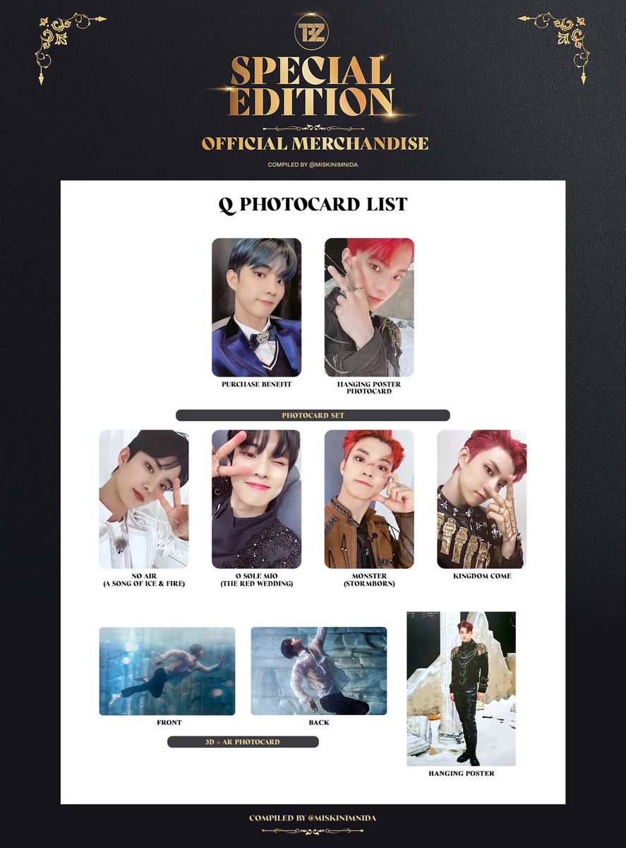 THE BOYZ - KINGDOM SPECIAL EDITION MD Photocard List 🏰👑 juyeon