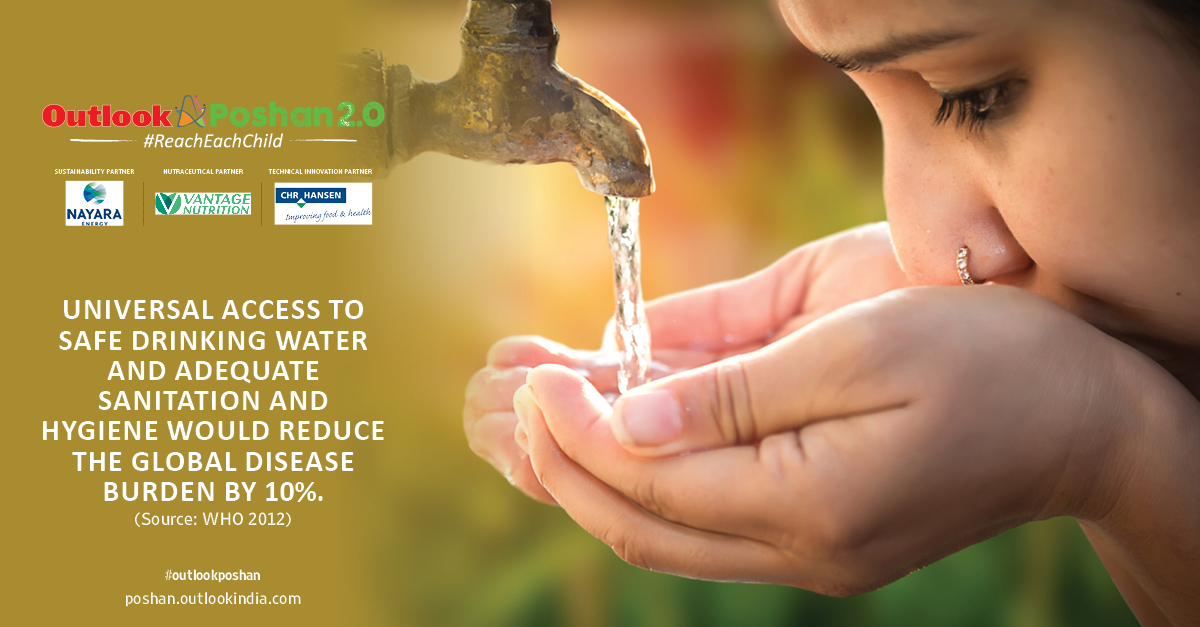 Water, sanitation and hygiene interventions also prevent intestinal parasitic infections alongwith diarrhoea,& these infections also have synergistic effects with malnutrition @NayaraEnergy @VantageNutra #ReachEachChild #SuposhitBharat #OutlookPoshan2 #water