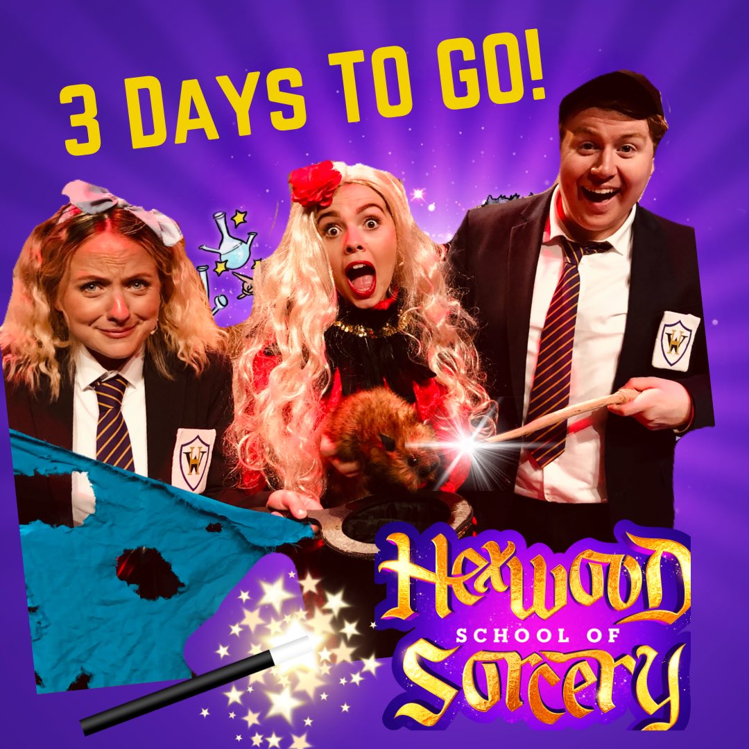 Only 3 days to get your tickets to the most magical show of the Summer #Horsham <a href="/HexwoodSchool/">Hexwood School of Sorcery</a> <a href="/CapitolHorsham/">The Capitol Horsham</a> <a href="/VisitHorsham/">Visit Horsham</a> <a href="/HorshamDC/">Horsham District Council</a> <a href="/HAODSHorsham/">HAODS Horsham</a> <a href="/HorshamLovesYou/">Horsham Loves You</a>