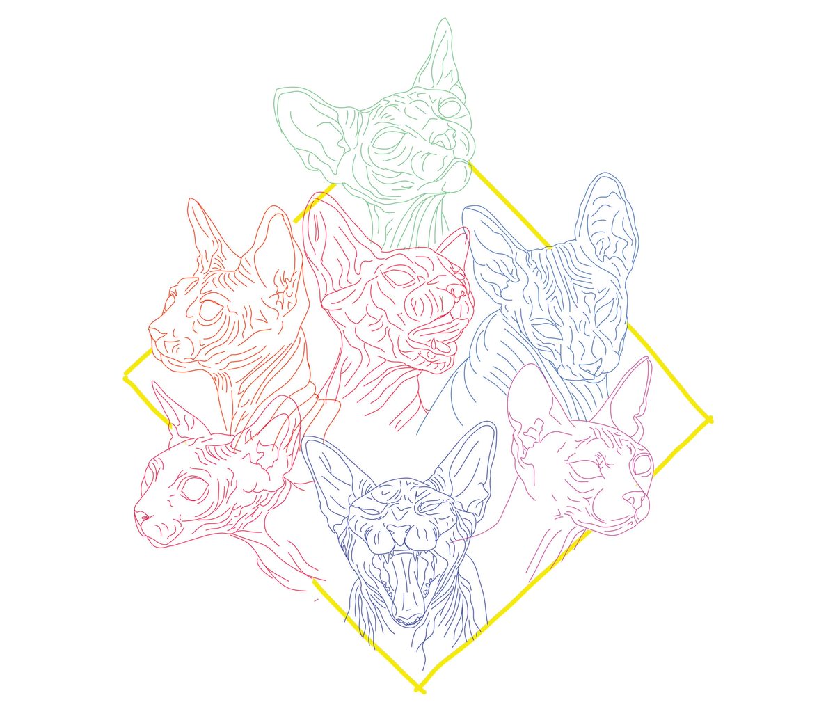 milliecaptions's tweet photo. Couple of illustrations in progress 🖊 
#art #illustration #cat #fox #drawing https://t.co/q2qugoqqUU