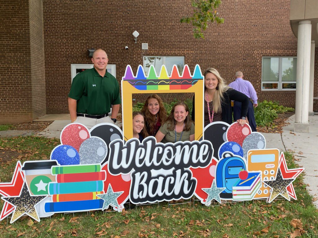 SESLibrary's tweet photo. Let’s go team! Happy first day of school everyone! https://t.co/sKqD1MOWHG