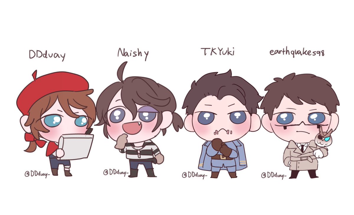 DDduay_'s tweet image. My team🥰
#IdentityV #IdentityVth #identityVイラスト #IdentityVfanart