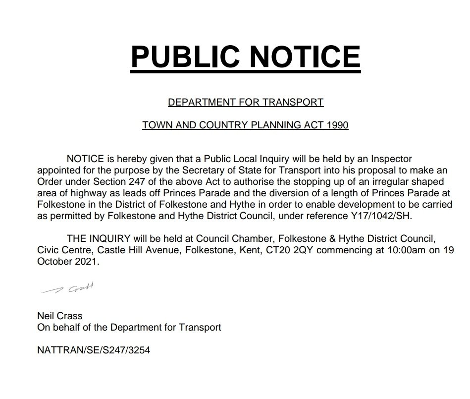 SavePrincesPara's tweet image. Some of you may have received this notification via email - let's hope justice will be done and the road will stay where it is! More information to follow - watch this space.