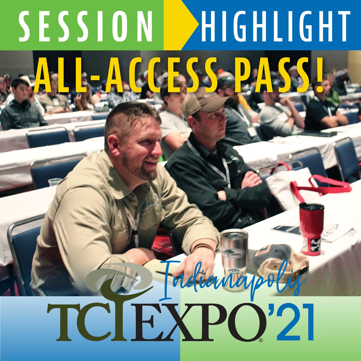 TCIA's NEW All-Access Pass will give you admission to more than 40 world-class sessions during the show, Nov. 4 – 6!

Many of our sessions and forums give you the chance to earn CEUs so you can stay on top of your certifications.

Go to expo.tcia.org to learn more!