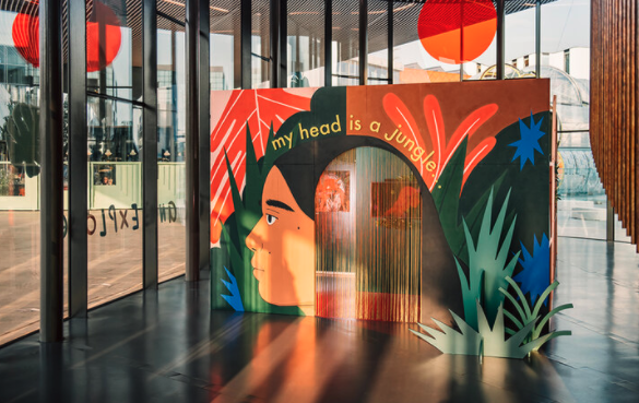 Greenwich Peninsula (@thepeninsulist) on Twitter photo <a href="/manjitthapp/">Manjit Thapp</a>'s "Head is a Jungle" at <a href="/NOWGallery/">NOW Gallery</a> draws upon the similarities between the jungle and our minds.
Set out in a maze, it's complete with dead ends and moments of light & shadows that mirrors navigating your way through your feelings.
bddy.me/3D03YAj <a href="/manjitthapp/">Manjit Thapp</a>'s "Head is a Jungle" at <a href="/NOWGallery/">NOW Gallery</a> draws upon the similarities between the jungle and our minds.
Set out in a maze, it's complete with dead ends and moments of light & shadows that mirrors navigating your way through your feelings.
bddy.me/3D03YAj