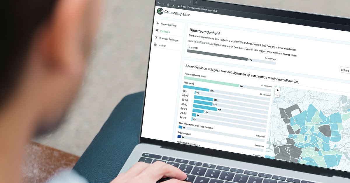 Vanuit het online #Gemeentepeiler Dashboard kun je #peilingen versturen naar de hele #gemeente, maar ook naar specifieke #dorpen, #wijken of #buurten. 

#burgerparticipatie #participatieapp

Meer weten? Neem dan vandaag nog contact met ons op ⬇️
gemeentepeiler.nl/contact/
