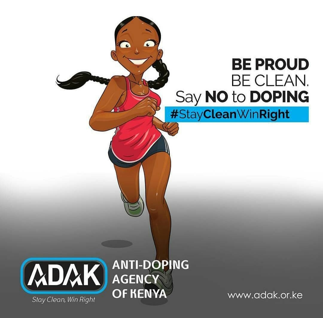 ADAKKENYA's tweet photo. Having the right attitude goes a long way in the fight against doping #saynotodoping #staycleanwinright https://t.co/z5zKejF9MG | https://t.co/wUu5nhqPth https://t.co/Q48Ho9oc1z