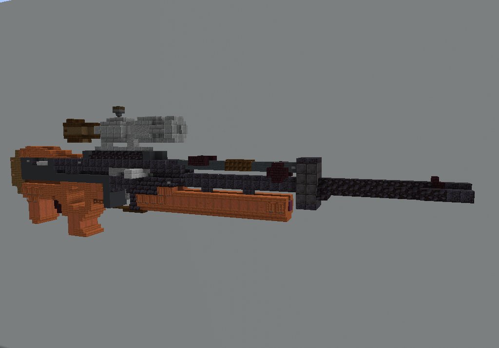 Yo!

I want to show you two sniper rifles:
• VSS Vintorez
• Walther WA 2000 

<a href="/BuildersRefuge/">Builder's Refuge</a> 
#minecraft建築コミュ 
#Minecraft
