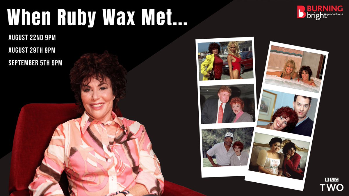 Tune in. When Ruby Wax Met...