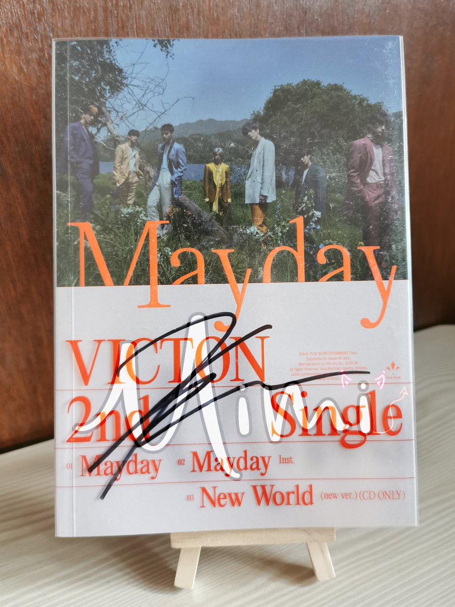 mimiw2w's tweet photo. WTS / Onhand / PH

Victon Mayday Signed album

‼️Repriced‼️

500 each

will give discount if you will buy 2 or more

MOP: Gcash
MOD: Abest, SCO

see RTed tweet for inclusions.

 🏷️ Seungwoo, Sejun, Subin, Byungchan 
#Victon
#Mayday https://t.co/Rk95K5G50g