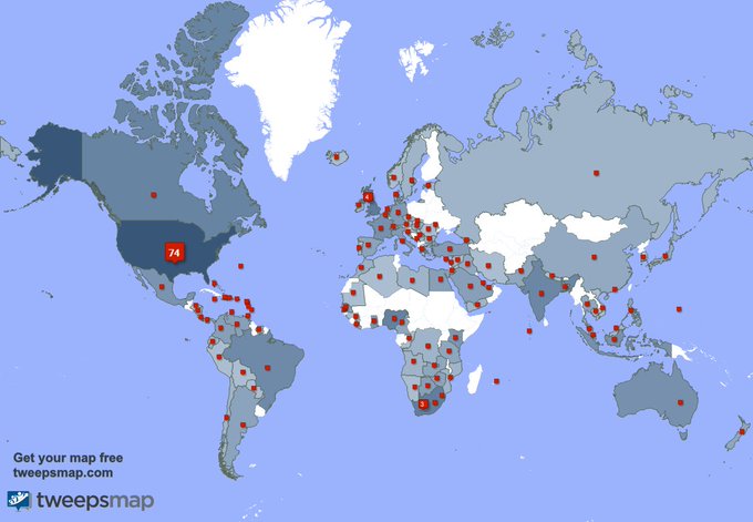 Special thank you to my 21 new followers from Kenya, and more last week. https://t.co/GCleYnYflL https://t<a href="/tag/thanksall"class="tags"><span>#thanksall</span></a>