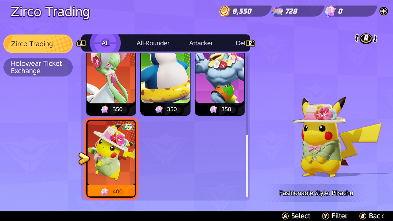 Pikachu UNITE Pokémon