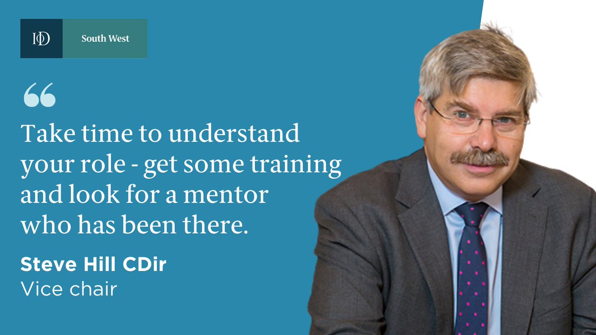 IoDSouthWest's tweet photo. Need some guidance as a young director? 

Our ambassador network is here to support you! 

Here’s some advice from our Vice Chair, Steve Hill, to help you at the start of our journey as a young director.

📧ViceChair.SouthWest@iod.com
All Contacts: 👉 https://t.co/mvg1t2jW8O https://t.co/VTtoqA2oRO