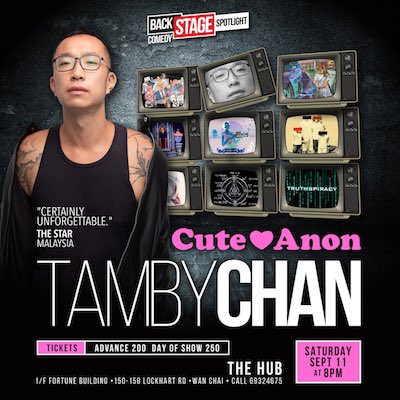 Four upcoming comedy shows featuring @thebackstagehk regulars Mohammed Magdi, Seth Waters, Tamby Chan and more. 

Tickets are available from 200HKD at ticketflap.com