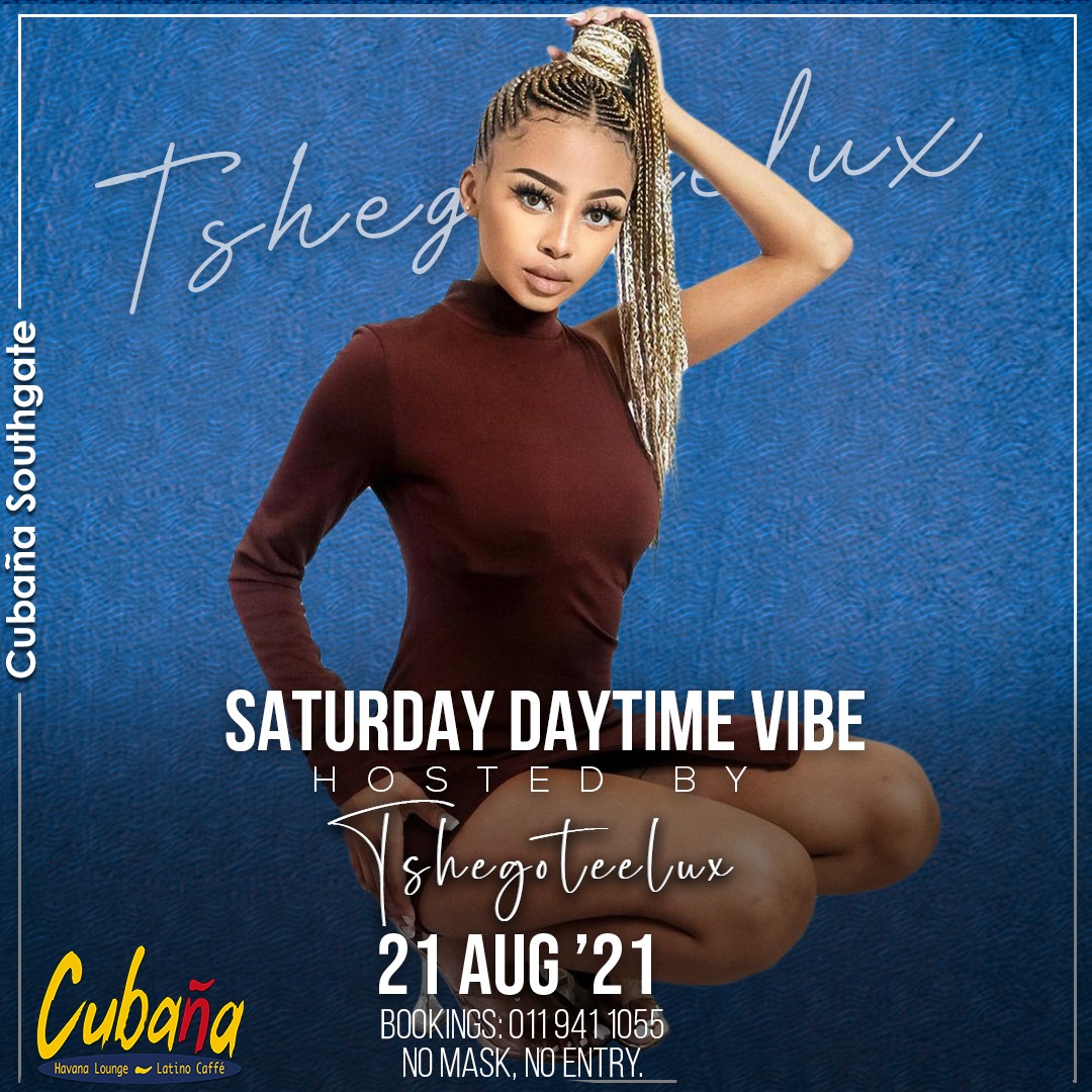 It’s time to start planning your weekend! Saturday make a date with Cubaña Southgate as we host Saturday Daytime Vibes with <a href="/tshegoteelux11/">ThatHun!</a> . It all starts early so call to book your table! #Cubana #ComeSeeAndBeSeen |No Mask No Entry| COVID-19 Rules Apply.