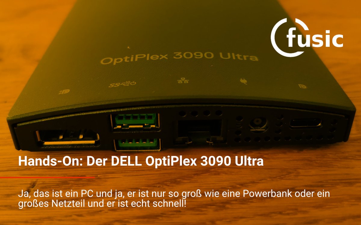 fusic_de's tweet photo. #Dell macht Desktop-All-in-Ones modular und versteckt den neuen #OptiLlex 3090 Ultra im Monitorständer. Wir haben uns das neue Modell genauer angeschaut.

https://t.co/TlcJDYY5ce https://t.co/qFdI7dDbps