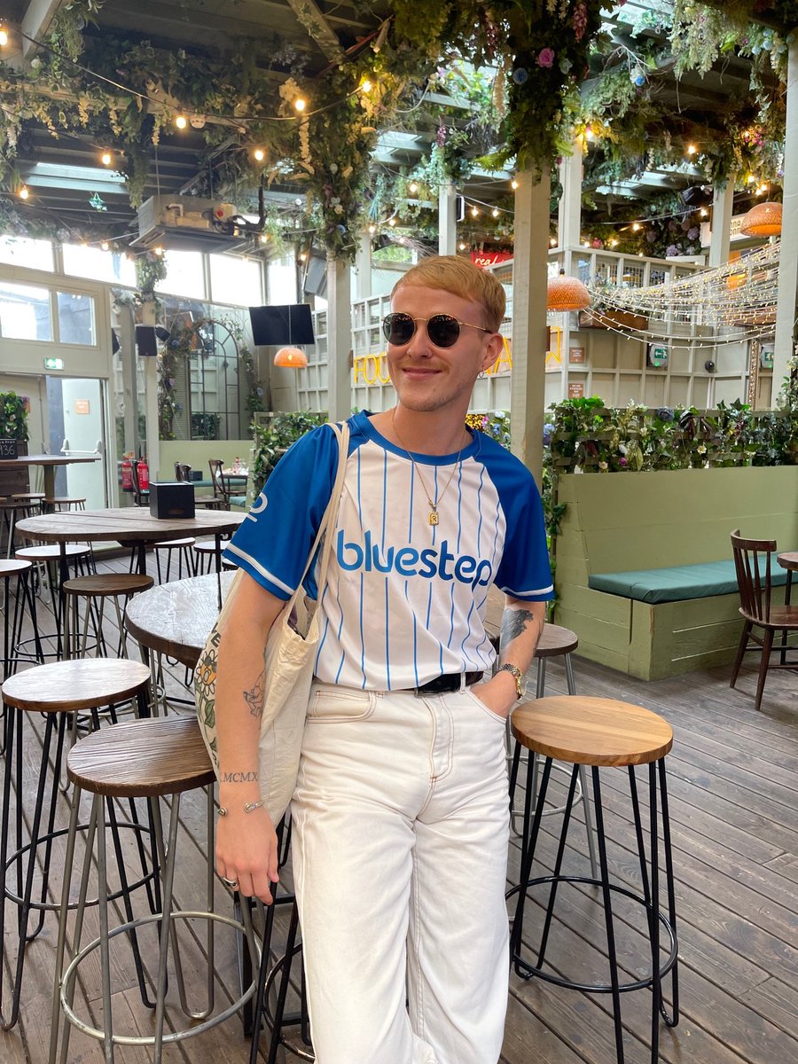 Our very own Bluestep model, Jamie!🙋‍♂️⁣

If anyone can make branded technical clothing look fashionable, it’s this guy…⁣

We recently sponsored over 80 charity teams with custom kits and couldn’t miss out on all the fashionable fun ourselves!👕⁣#merchandise #technicalclothing