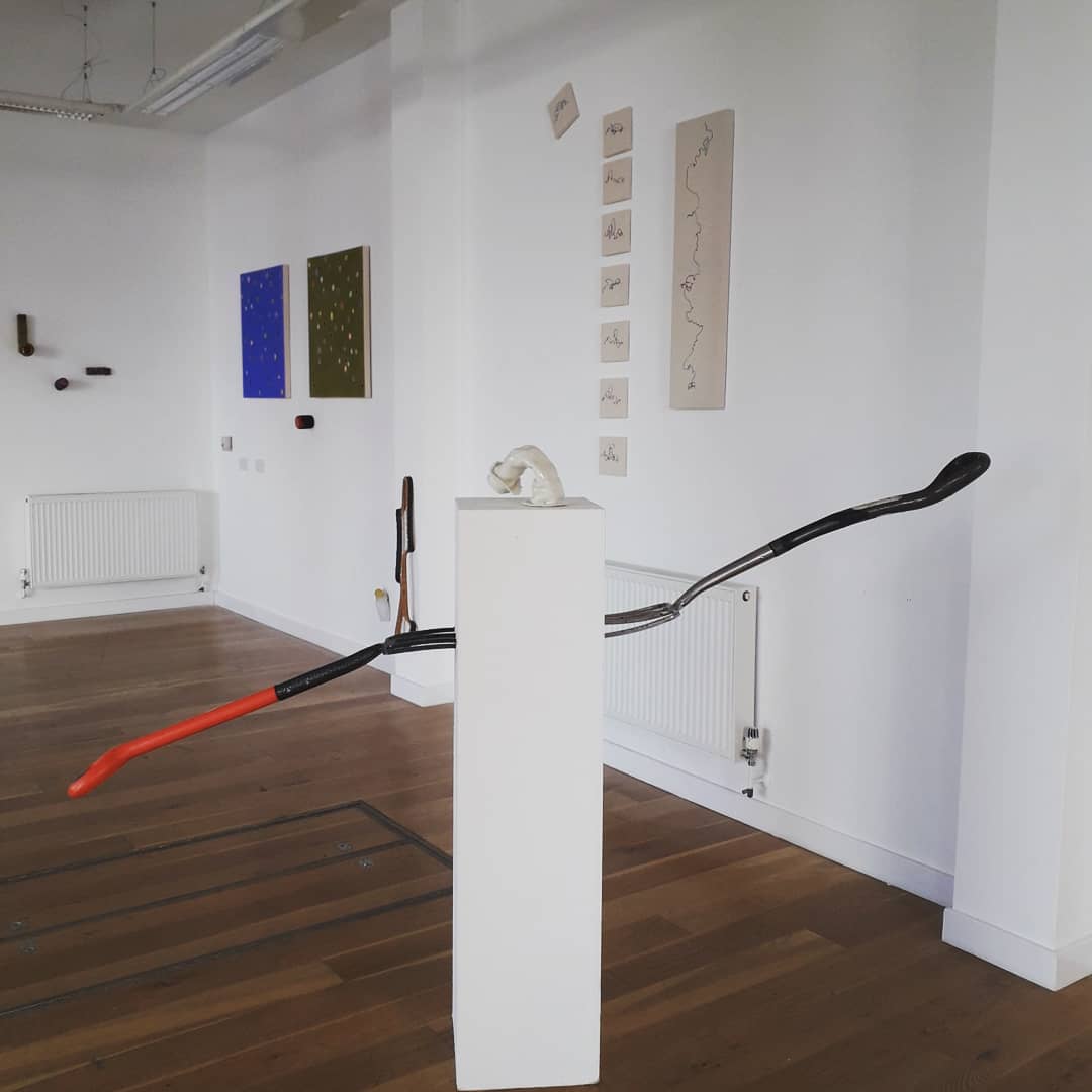 UCAKentGall's tweet photo. The current show at the Brewery Tap UCA Project Space, Few View Phew Points, continues to be open this week, 10-5, Thursday-Sunday.
Make sure you check out the fantastic work by UCA students and alumni Uli Jaeger, Ty Locke, Arpana Rao and Julie Sumner. https://t.co/GUcG3yU4hn
