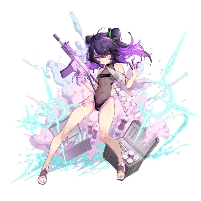 kac-pdw泳装皮肤
只要关掉某些图层就可以。。。😆 