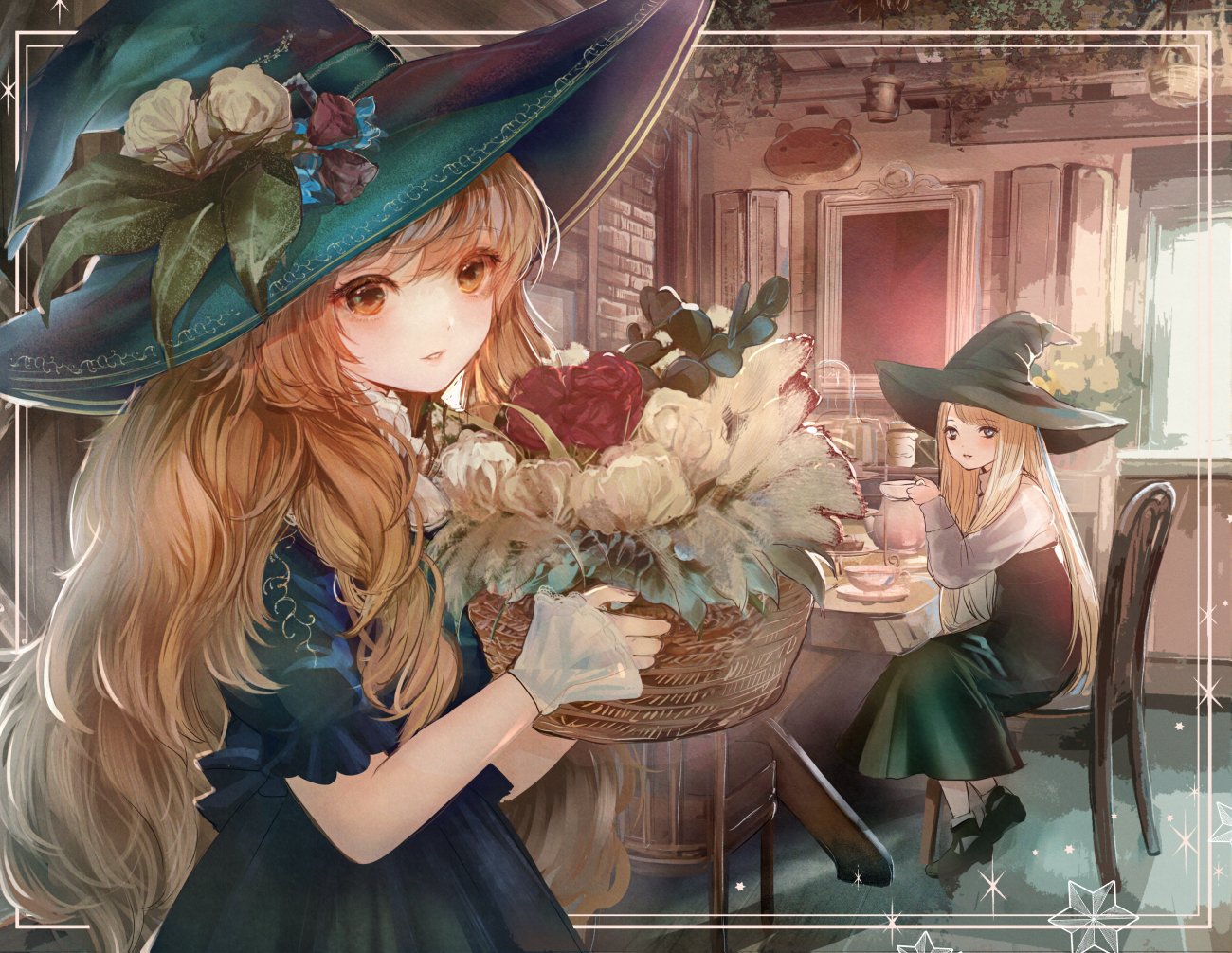 Uzivatel こもりひっき 幻想少女絵 Na Twitteru 夏の魔女の家 背景あり版 魔女のお家のお茶会へようこそ イラストの森 Illustration イラストに込めた私の物語みてください T Co Tj7cxv7kez Twitter