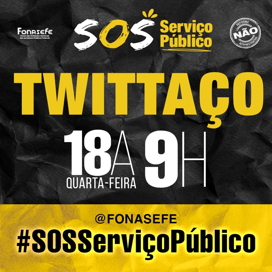sindscope's tweet image. #SOSServiçoPúblico

👊🏾 PARALISAÇÃO NACIONAL DE SERVIDORES PÚBLICOS
18| AGO | 21

9h 📢 Ato da Plenária Unificada da Educação de Niterói, São Gonçalo e Itaboraí - em frente ao Liceu Nilo Peçanha

9h30 🚩 Assembleia Virtual do CPII

16h 📢 Ato Político (concentração na Candelária)