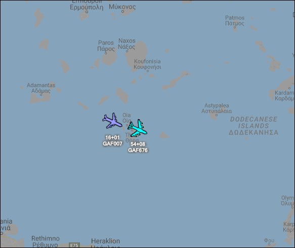 scan_sky's tweet photo. Callsign:#GAF676
Operator:#German Air Force
Model:#Airbus Military A400M
Model Code:#A400
Registration:54+08
ICAO:3F727C
Callsign:#GAF007
Operator:German Air Force
Model:Airbus #A340 313X
Model Code:A343
Registration:16+01
ICAO:3EB1A6
Routing Mid East https://t.co/YqWOpaaxnG