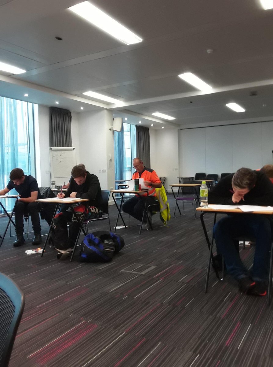 TheTrainingFolk's tweet photo. Last week we had an end of course exam for Health and Safety Awareness. Everyone passed, happy group! 🥳🎉 https://t.co/4jiblybb2a