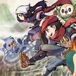 今日の再掲。Pokémon LEGENDS アルセウス楽しみで描いたやつ。むかしむかしのポケットモン…