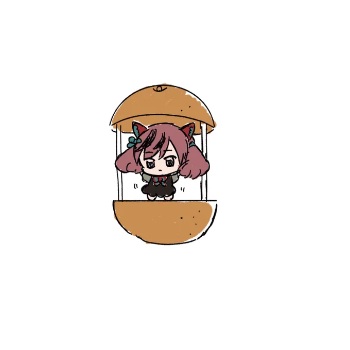 今日もいい天気~
(手が短すぎて持ち上げるには至らなかった)
#ウマ娘 