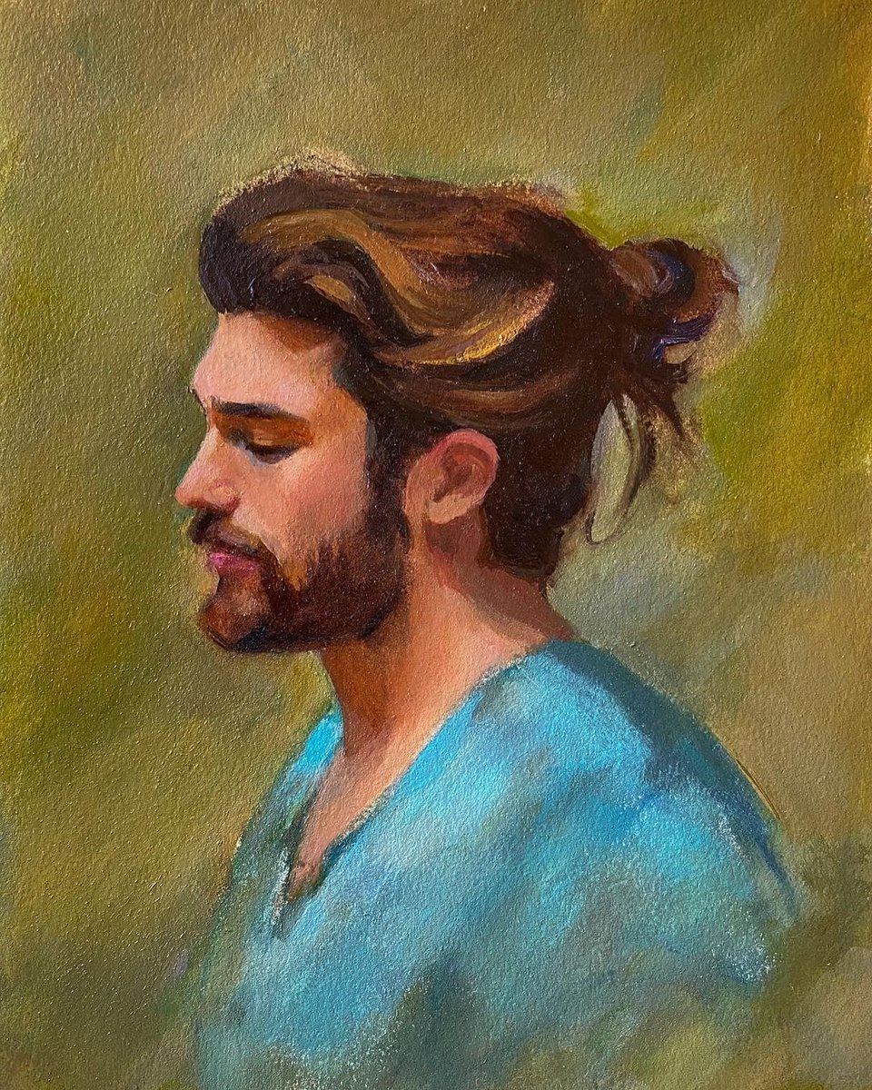 Congratulations to the artist Nina 👏👏👏💯
#CanYaman

#Repost #ninavkudinova
---
Another TV series watched and recorded on paper… I think I need to get out more 🙈
Oil on paper.

#art #artwork  #tvseries #oilpainting  #canyaman  #archespaper #illustration