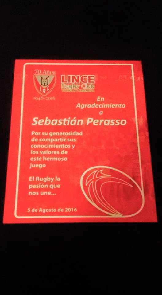 Muchas felicidades a los amigos de Lince Rugby club en su 75 aniversario!🏉