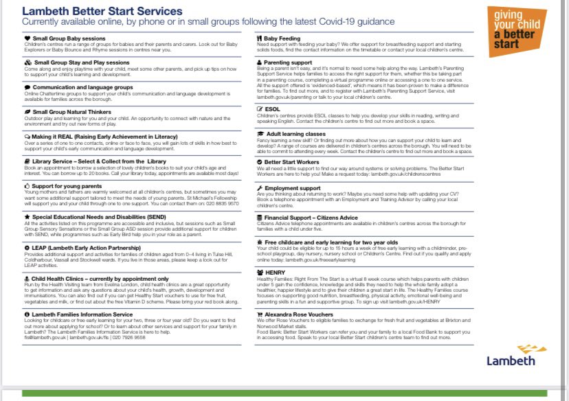 JessopCC's tweet image. What’s on in the Autumn term? Our new timetable of activities is now available #lambeth #betterstart #under5s