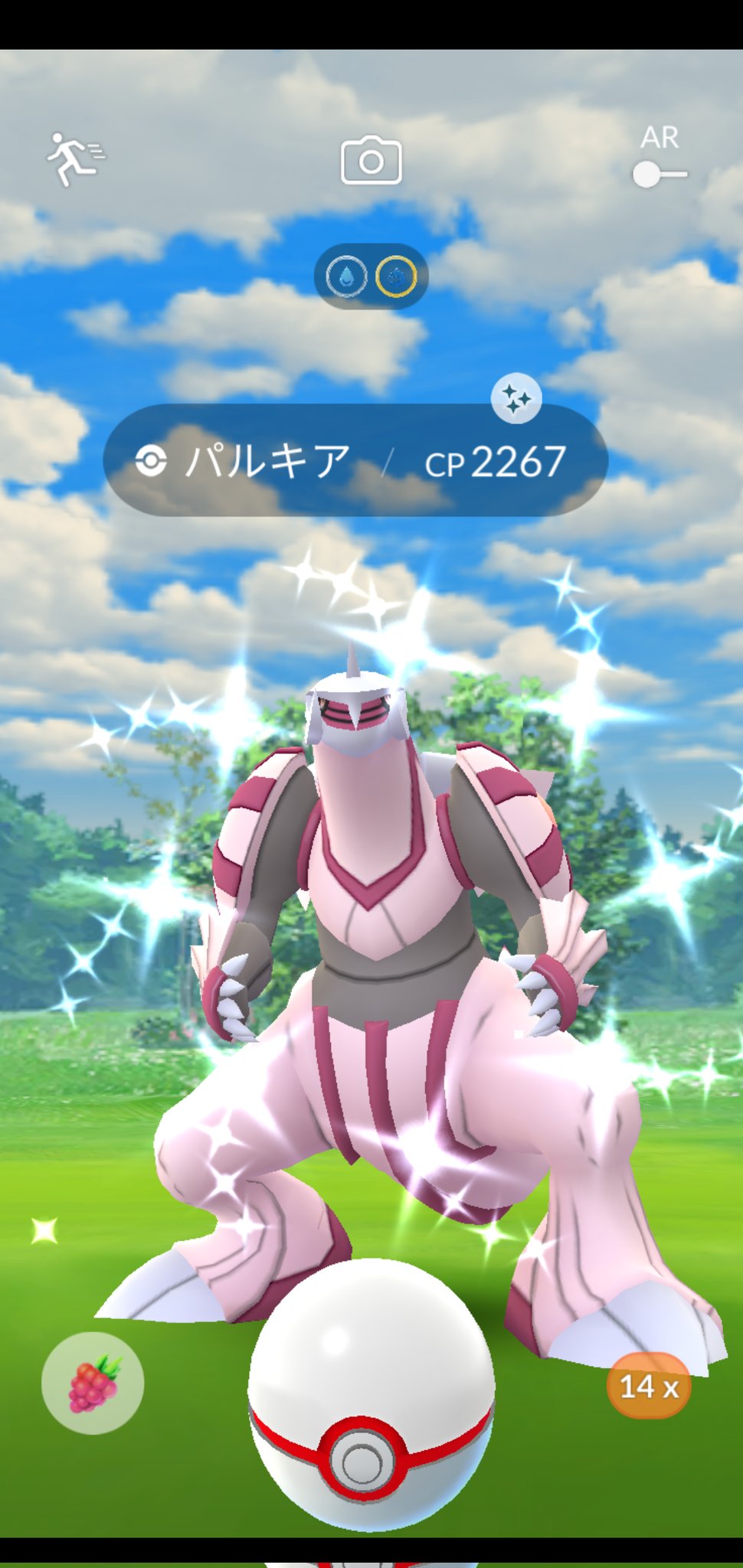 おまり えいえんサティスファイ うぉぉぉぉ ﾉ 念願のパルキア色違い 何戦したか覚えてないし前回のディアルガは 色違い結局出てないから本当に嬉しい ポケモンgo パルキアレイド レイドアワー T Co Rw3pu7y7ca Twitter