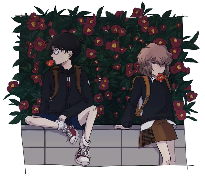 賑やかしに再掲しとこ。哀ちゃん幸せになって#灰原の日#灰原の日2021 
