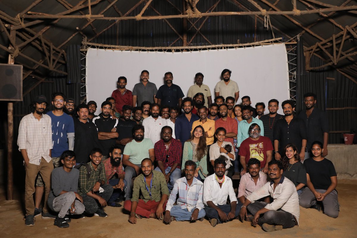 And that's a wrap for #SaaniKaayidham what a fantastic journey ! Learnt a lot. Thanks to cast and crew. @arunmatheswaran @KeerthyOfficial @Screensceneoffl @yaminiyag @ramu_thangaraj @Inagseditor @sidd_rao @dhilipaction