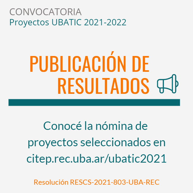 CitepUBA's tweet photo. CONVOCATORIA PROYECTOS UBATIC 2021-2022  
Conocé los proyectos aprobados en https://t.co/90taRftUUP

En los próximos días los equipos ganadores recibirán una invitación para la primera reunión

@UBAonline @AcademicaUBA
#ubatic #citep2021 #DocentesUBA #OrgulloUBA #uba200 https://t.co/prLvLkrvUA
