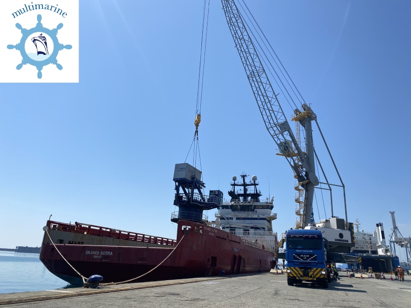 multimarine_cy's tweet image. As Agents of the #DOFGroup #PSV SKANDI SOTRA at #LimassolPort, Cyprus, @multimarine_cy  was also tasked to handle the cargo loading onboard the vessel.
 
#seafastening #mobilization #demobilization #MultimarineGroup