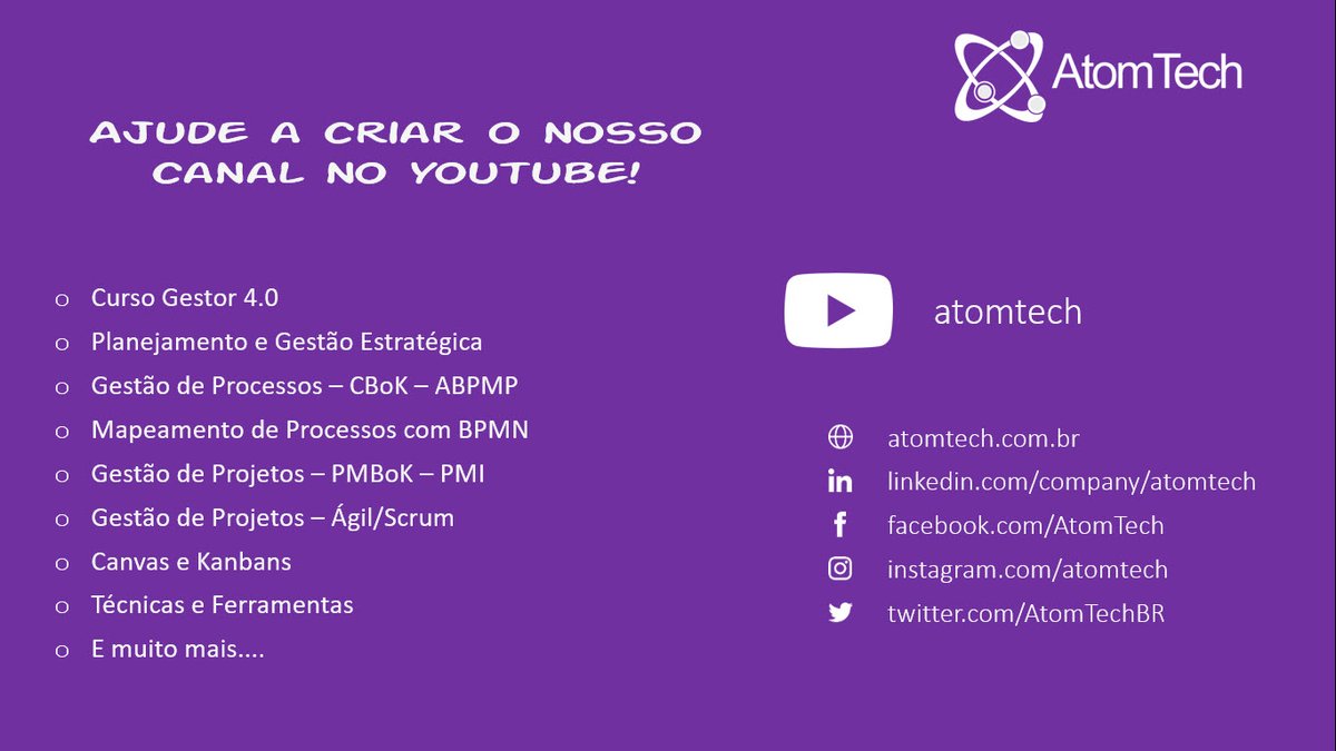 fredericorramos's tweet image. Atomtech - Todo o dia um novo conteúdo.
Ajude a criar o nome do nosso canal do YouTube

Vídeos ajudando a te tornar um profissional melhor.
Dicas, promoções, parcerias, novas ideias.

Pesquise ATOMTECH no YouTube.

Ou através do link:
youtube.com/channel/UCnkpE…
#atomtech