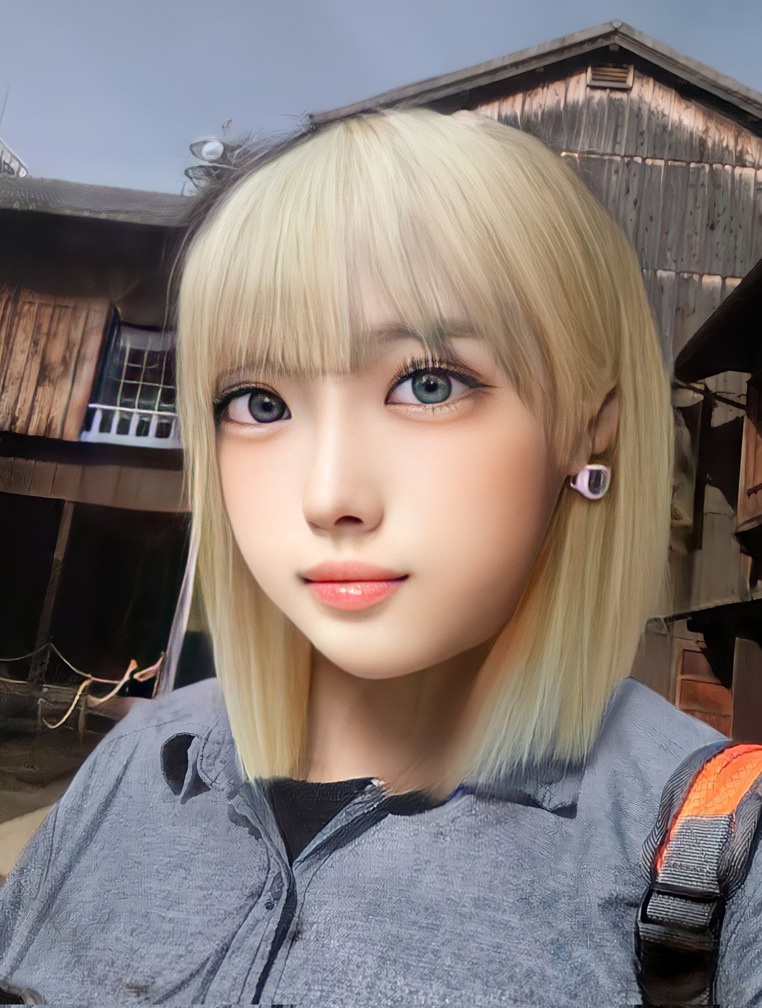 ちゃ__つ__○ポ○@百合真理教マハーマーヤ on X: #このタグを見た人は好きな髪色と目色の組み合わせを言う 金髪碧眼×和顔童顔は正義！  #カコジョ t.cocMT7ccKyV8  X