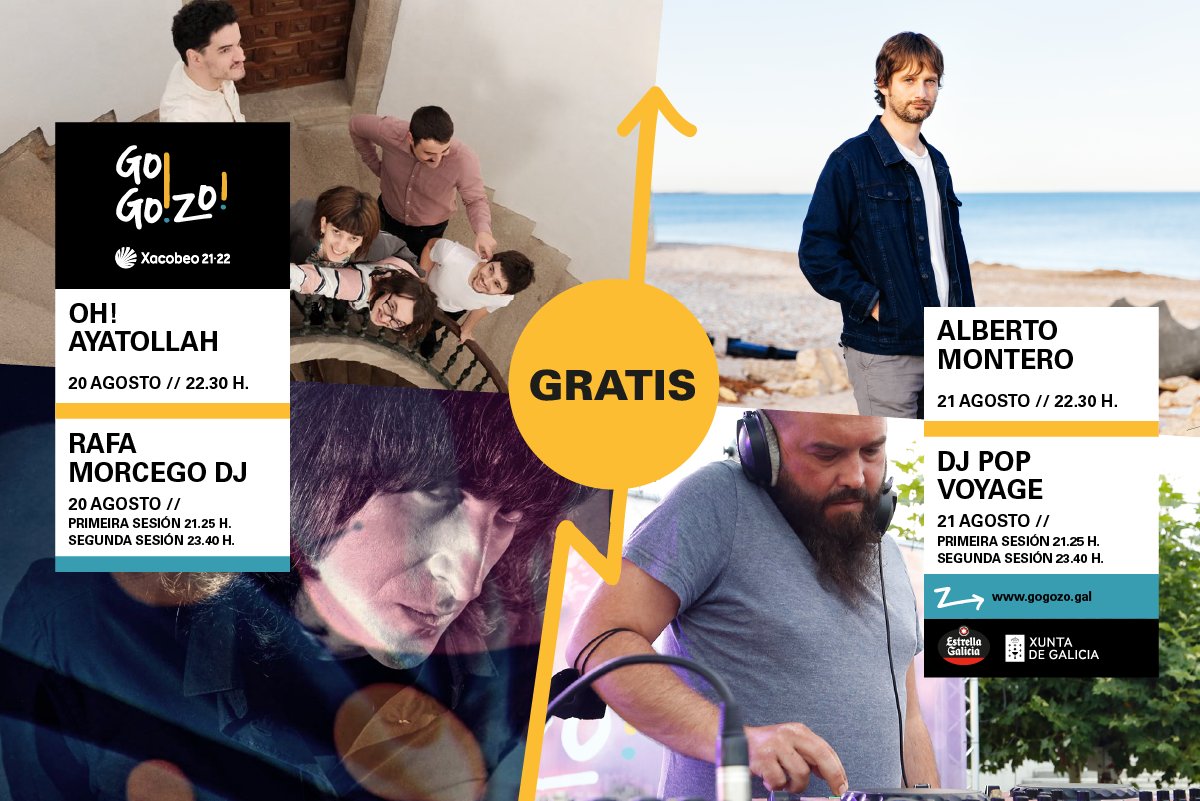 📣 ¡Grandes noticias! 🎉 ¡En #GoGoZoFestival tiramos la casa por la ventana! 🎉 
☝ Apostamos por una cultura segura y accesible para todo el mundo. 
🤩 Gracias al apoyo de nuestros patrocinadores, podemos anunciar que los conciertos de este fin de semana ¡serán GRATUITOS! 🥳