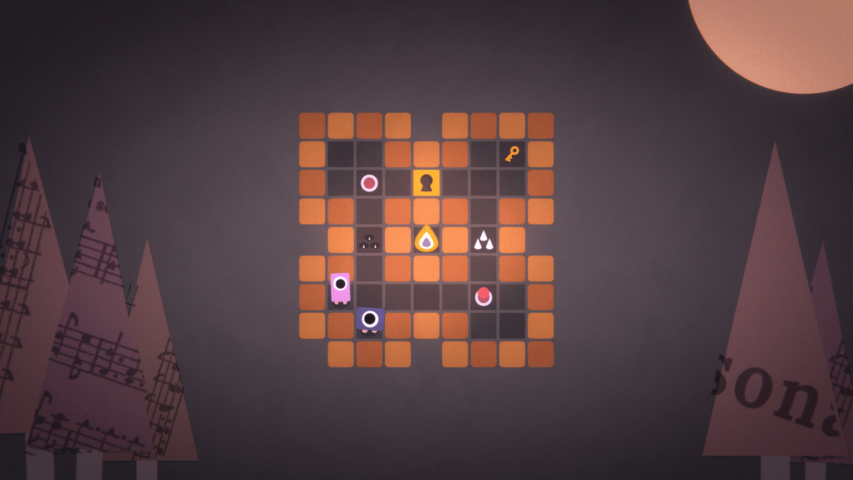 giant_light's tweet photo. Betty &amp; Earl is a puzzle game where you control everything at the same time in order to reunite two shapely cyclopes.

👁️Wishlist: https://t.co/hupiS7VcLZ👁️

#WishlistWednesday #IndieDev #GameDev #MadeWithUnity #PuzzleGame #BettyAndEarl https://t.co/bxpjUdErUI