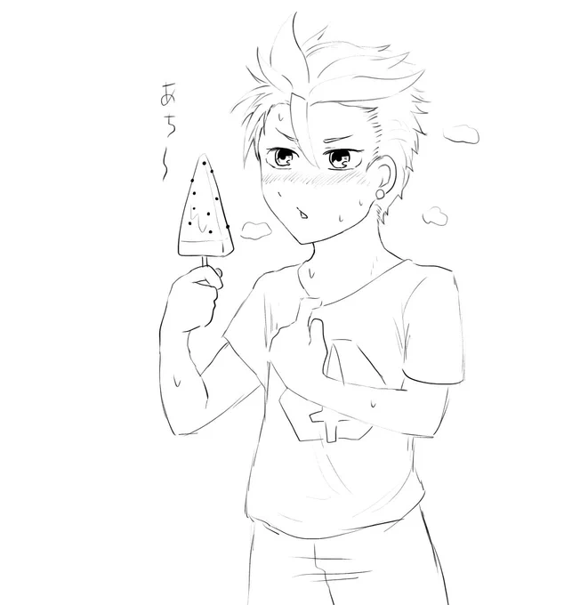 筆慣らし サブナックくん(鎧を描け) 