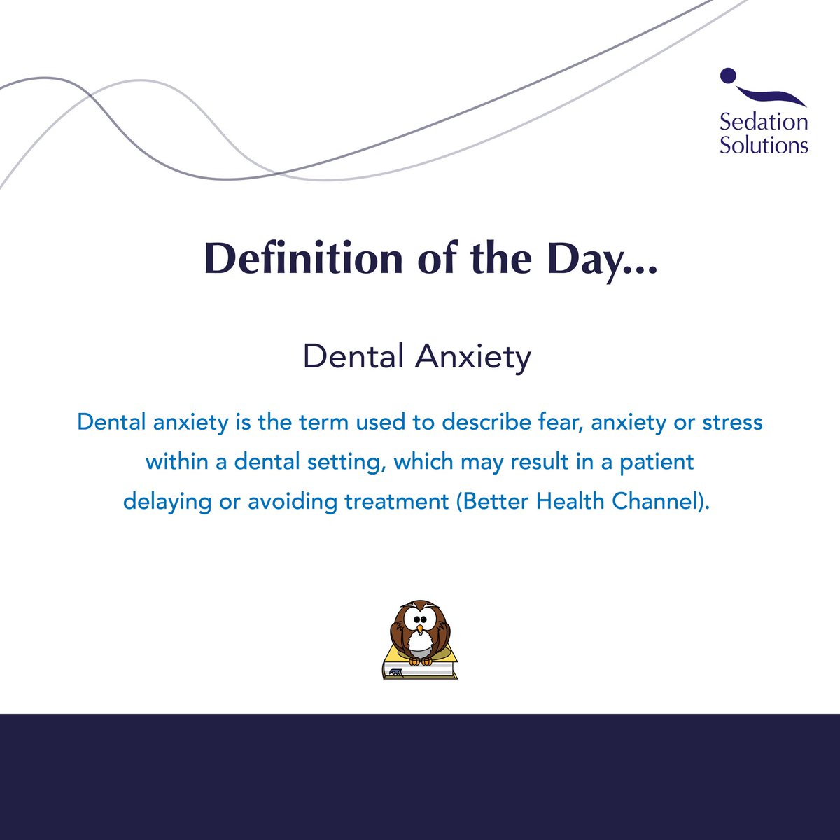 sedationdocs's tweet image. It’s important to address your dental anxiety as avoiding the dentist can result in poorer dental hygiene and an increased risk of needing emergency care🪥
•
If you’re experiencing dental anxiety, or have a patient who is, get in contact to find out how we can help📩