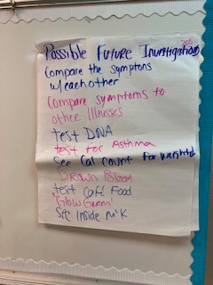What's wrong with M'Kenna?  <a href="/KammererCubs/">Kammerer Middle School</a> teacher Mrs. Frazier and her students are trying to figure it out.  Check out their questions, models, ideas for investigations, and progress trackers!  All within the first week of school.  Makes my heart burst!